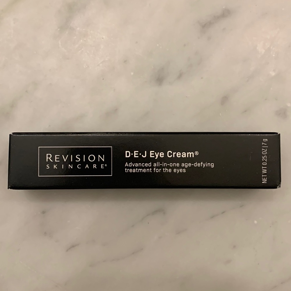 Unopened dej eye cream revision skincare